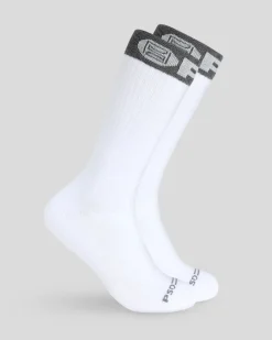 PSD Socks*3 Pack - Band Crew - White