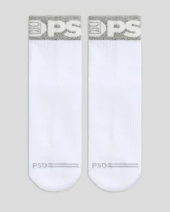 PSD Socks*3 Pack - Band Quarter - Grey/White/Black