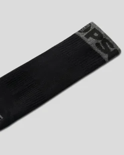 PSD Socks*3 Pack - Band Quarter - Grey/White/Black