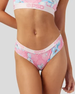 Women PSD Cheeky|Core Standard*4 Pack - Butterfly Bloom