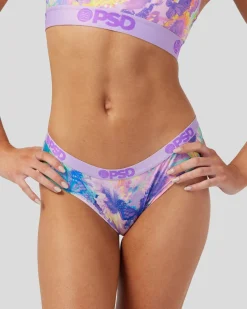 Women PSD Cheeky|Core Standard*4 Pack - Butterfly Bloom