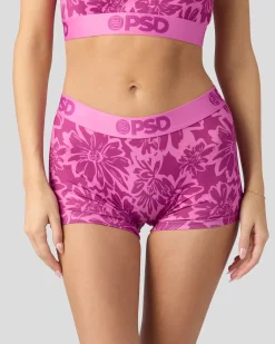 Women/BOY PSD Boy Shorts|Core Standard*3 Pack - Floral Bliss