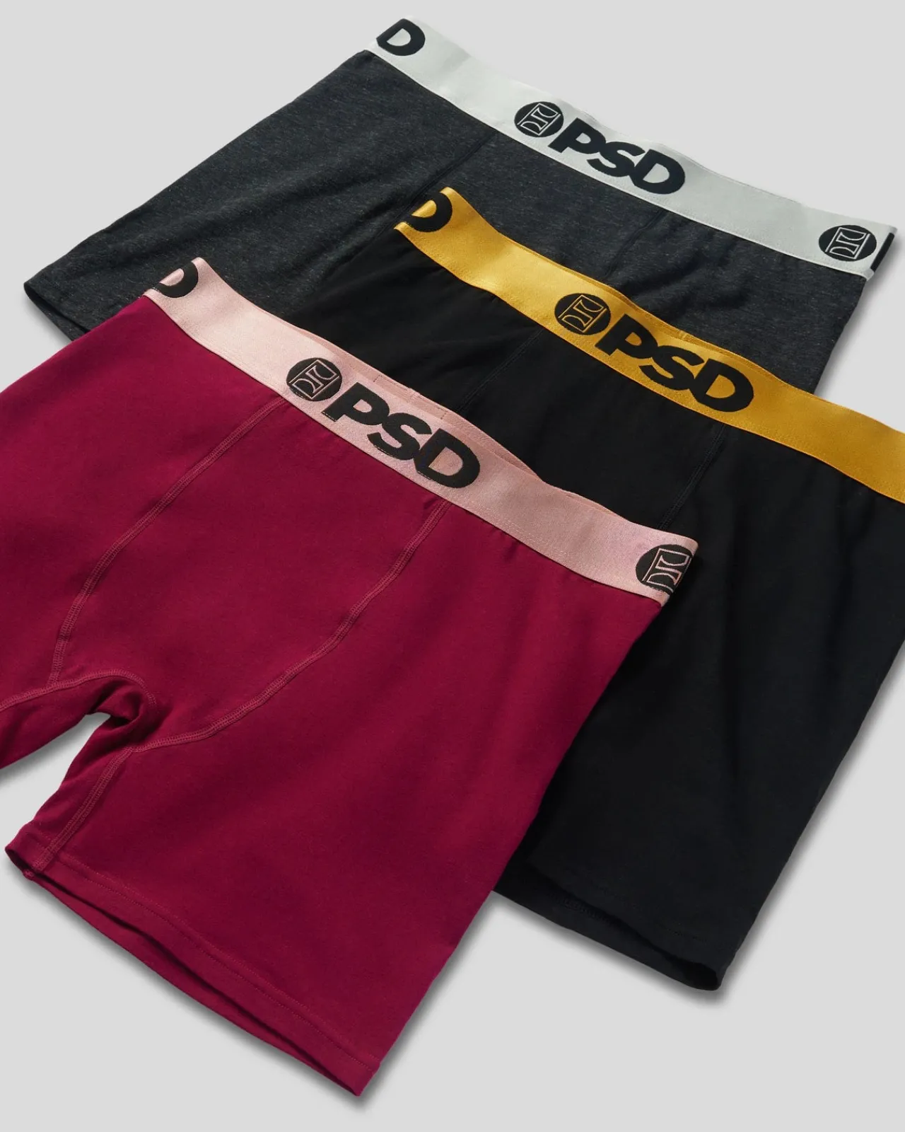 PSD Classic Cotton|Mid Length 5"*3 Pack - Metallic Solids