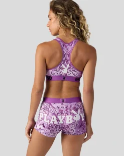 Women/BOY PSD Boy Shorts|Core Standard*3 Pack - Playboy Purp