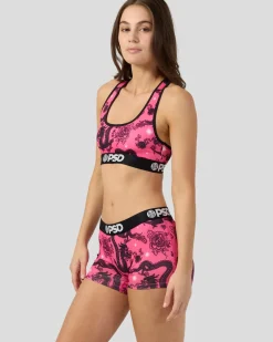 Women PSD Sports Bra|Core Standard*Airbrushed Dragon
