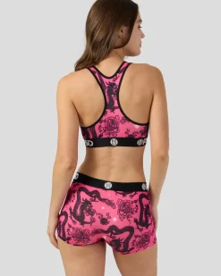 Women PSD Sports Bra|Core Standard*Airbrushed Dragon