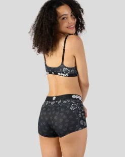 Women/BOY PSD Boy Shorts|Core Standard*Bandana Flo