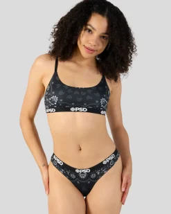 Women PSD Thongs|Core Standard*Bandana Flo