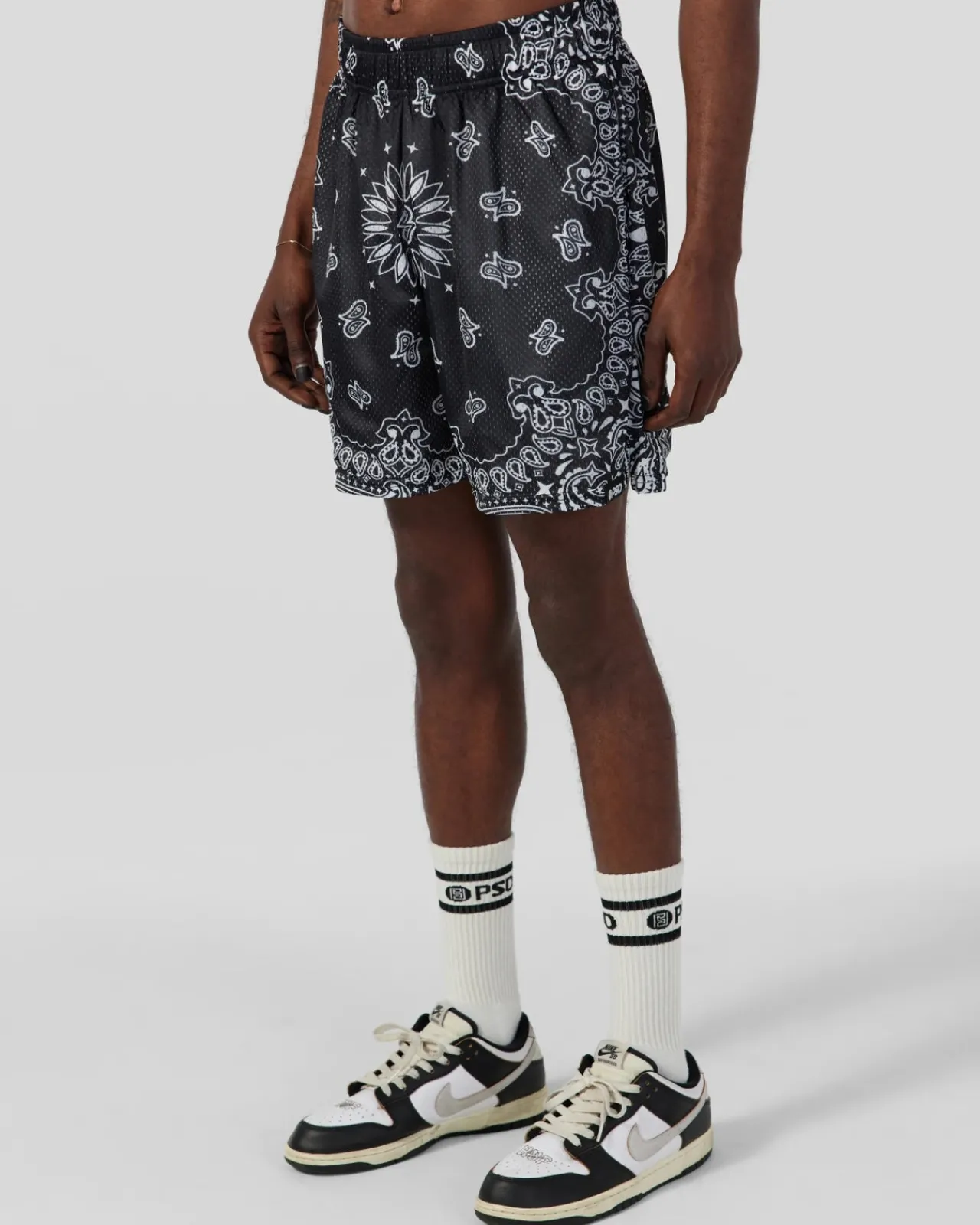 PSD Shorts*Black Bandana Active Short