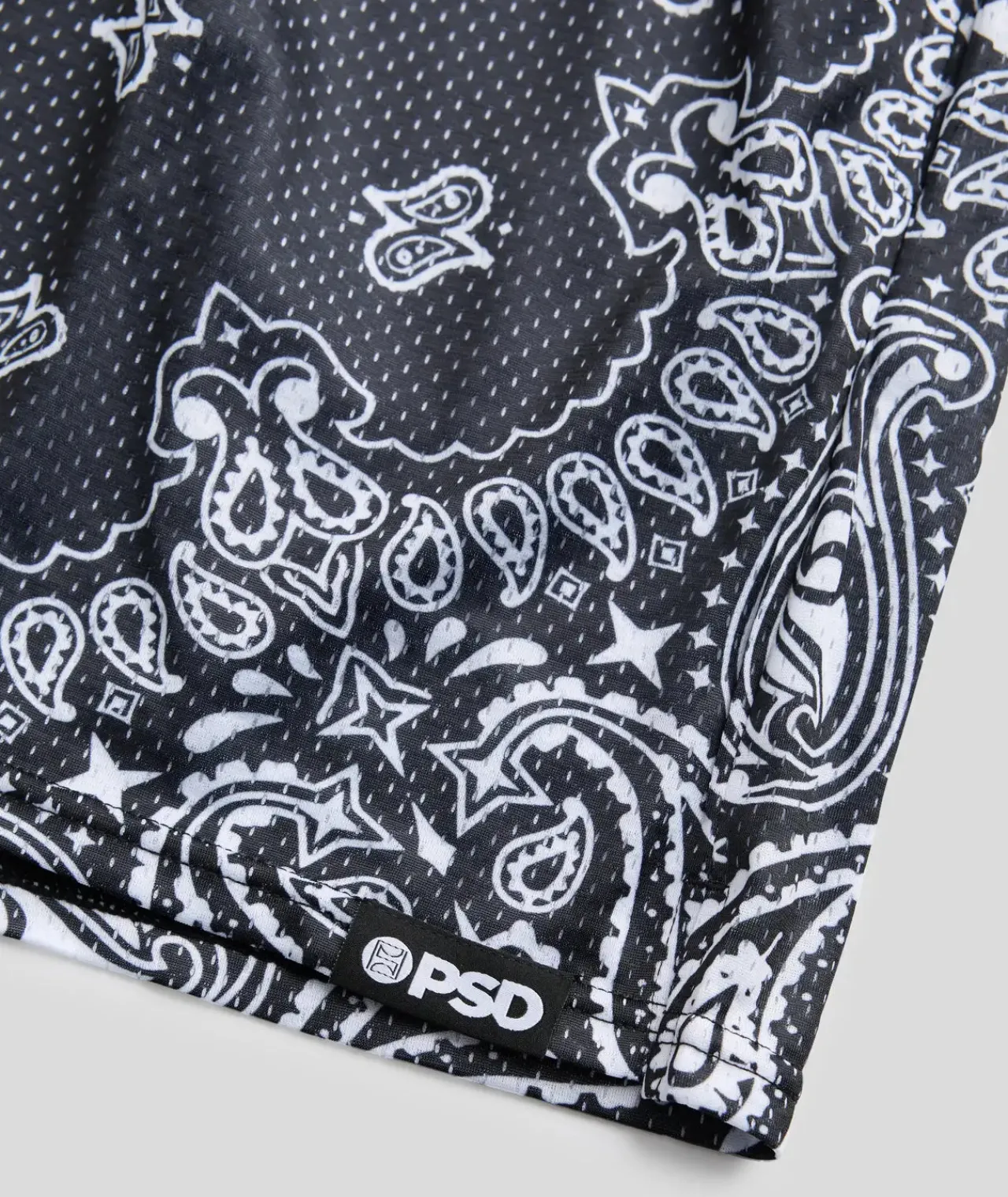 PSD Shorts*Black Bandana Active Short