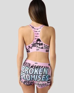 Women PSD Sports Bra|Core Standard*Broken Promises - Holo Promises