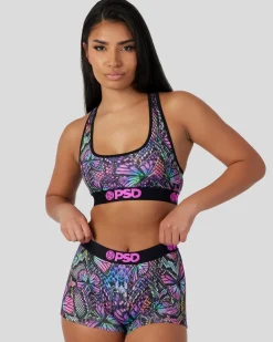 Women PSD Sports Bra|Core Standard*Butterfly Fx