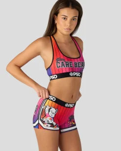 Women PSD Sports Bra|Core Standard*Care Bears - Baller Bear
