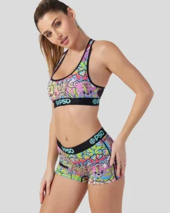 Women PSD Sports Bra|Core Standard*Care Bears - City Walls