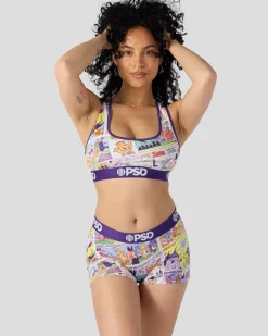 Women PSD Sports Bra|Core Standard*Care Bears - Comic