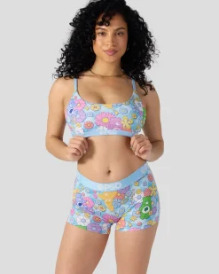 Women PSD Scoop Bralette|Core Standard*Care Bears - Flower Power