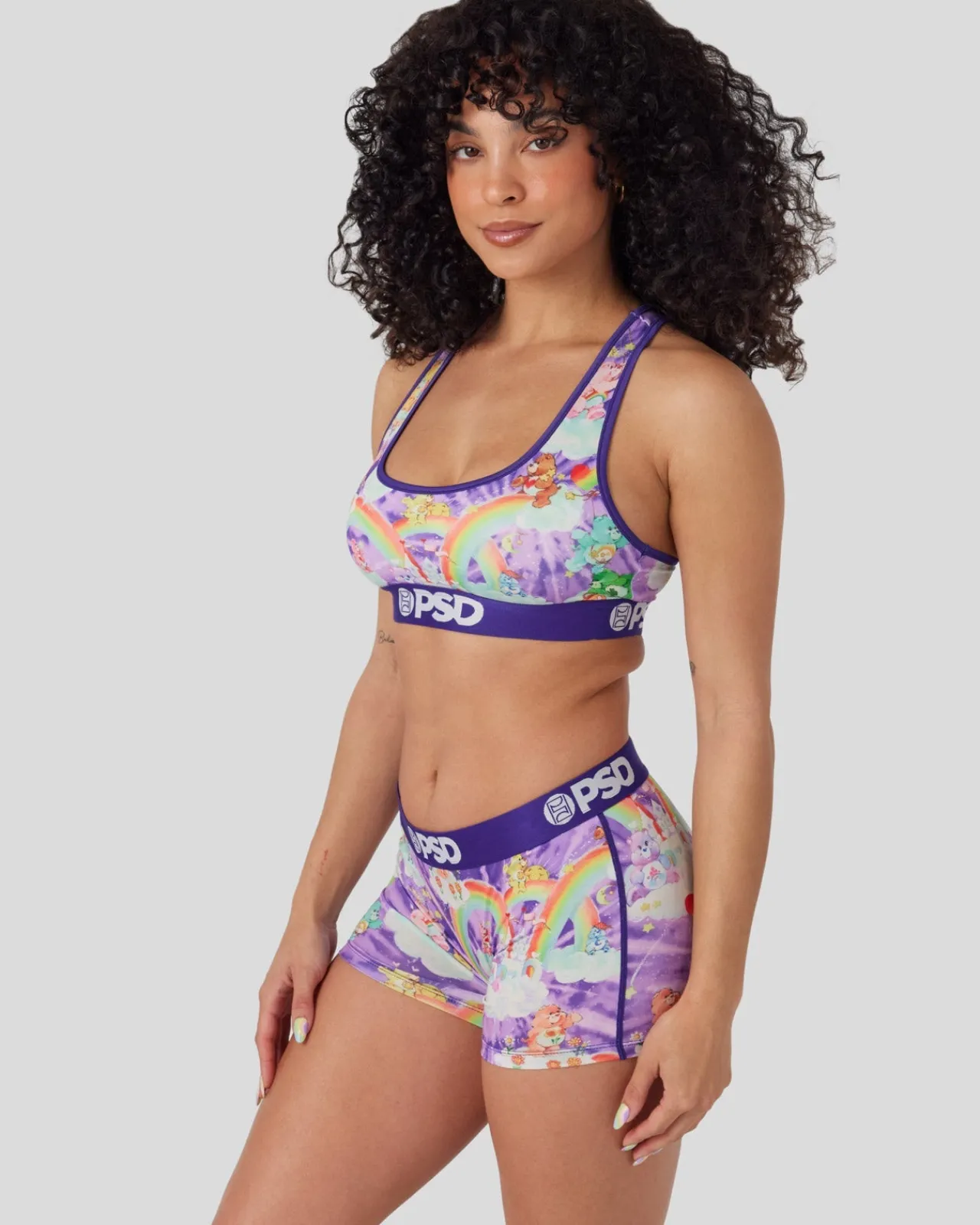 Women PSD Sports Bra|Core Standard*Care Bears - Retro