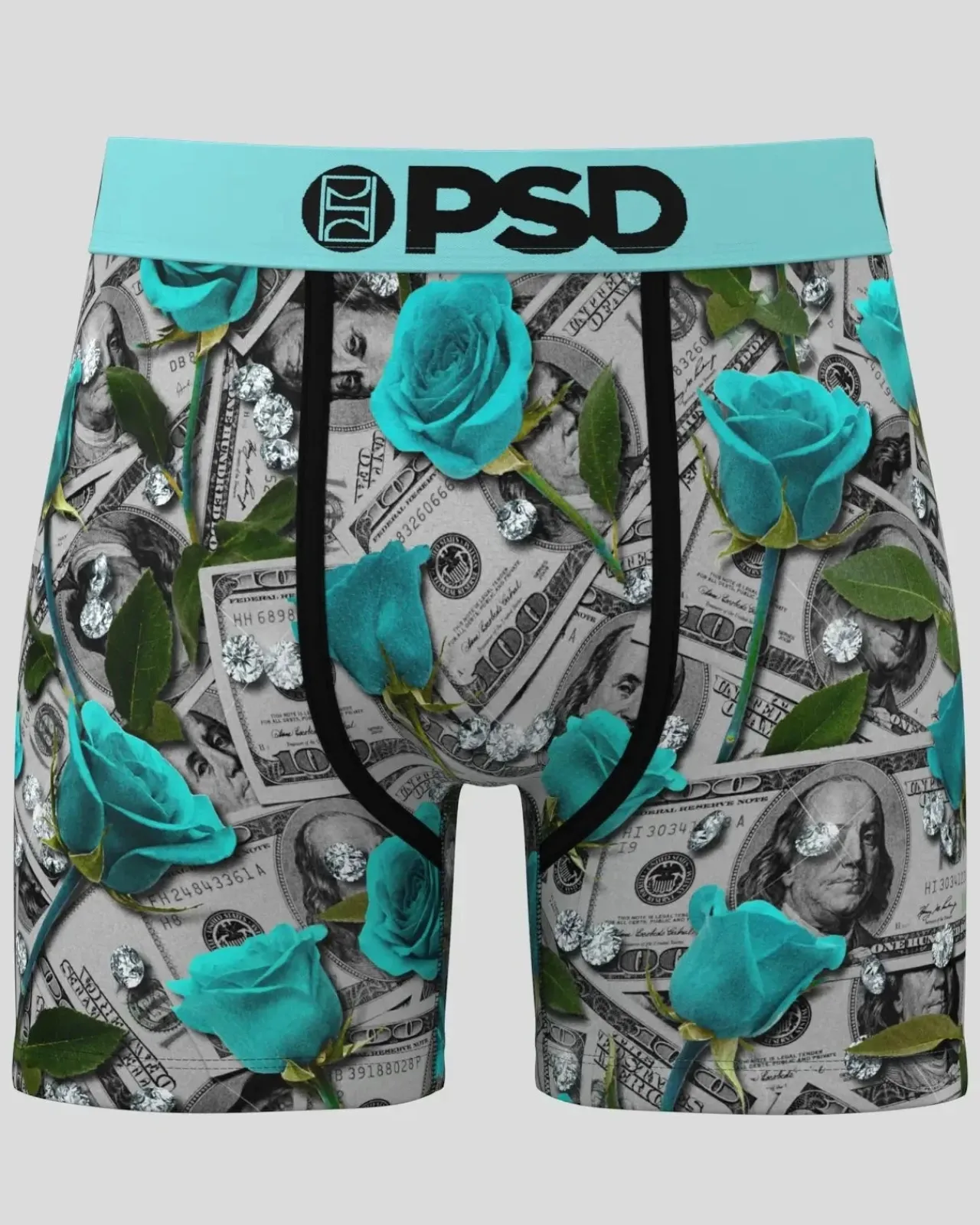PSD Core Standard|Mid Length 5"*Cash & Roses Teal