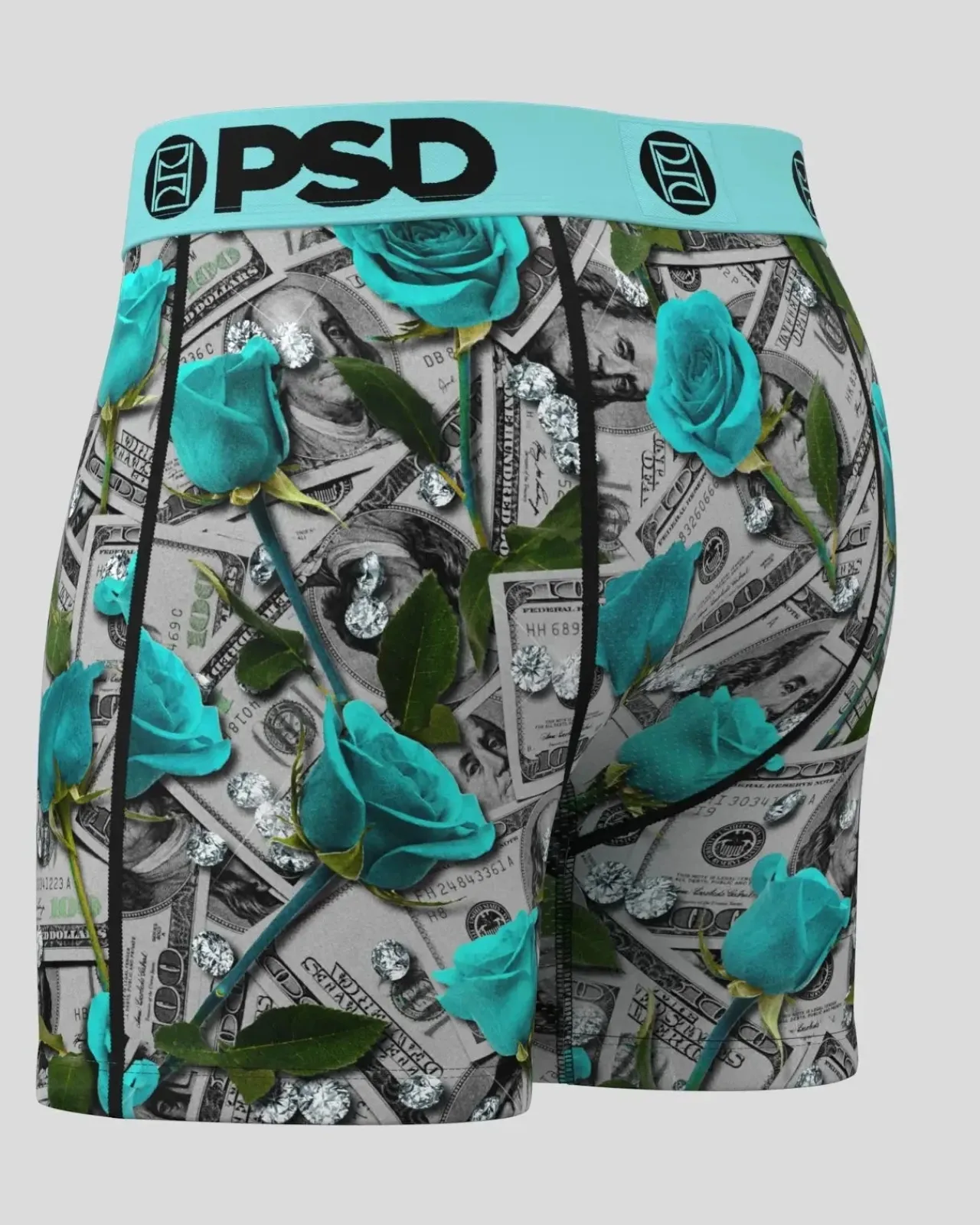 PSD Core Standard|Mid Length 5"*Cash & Roses Teal