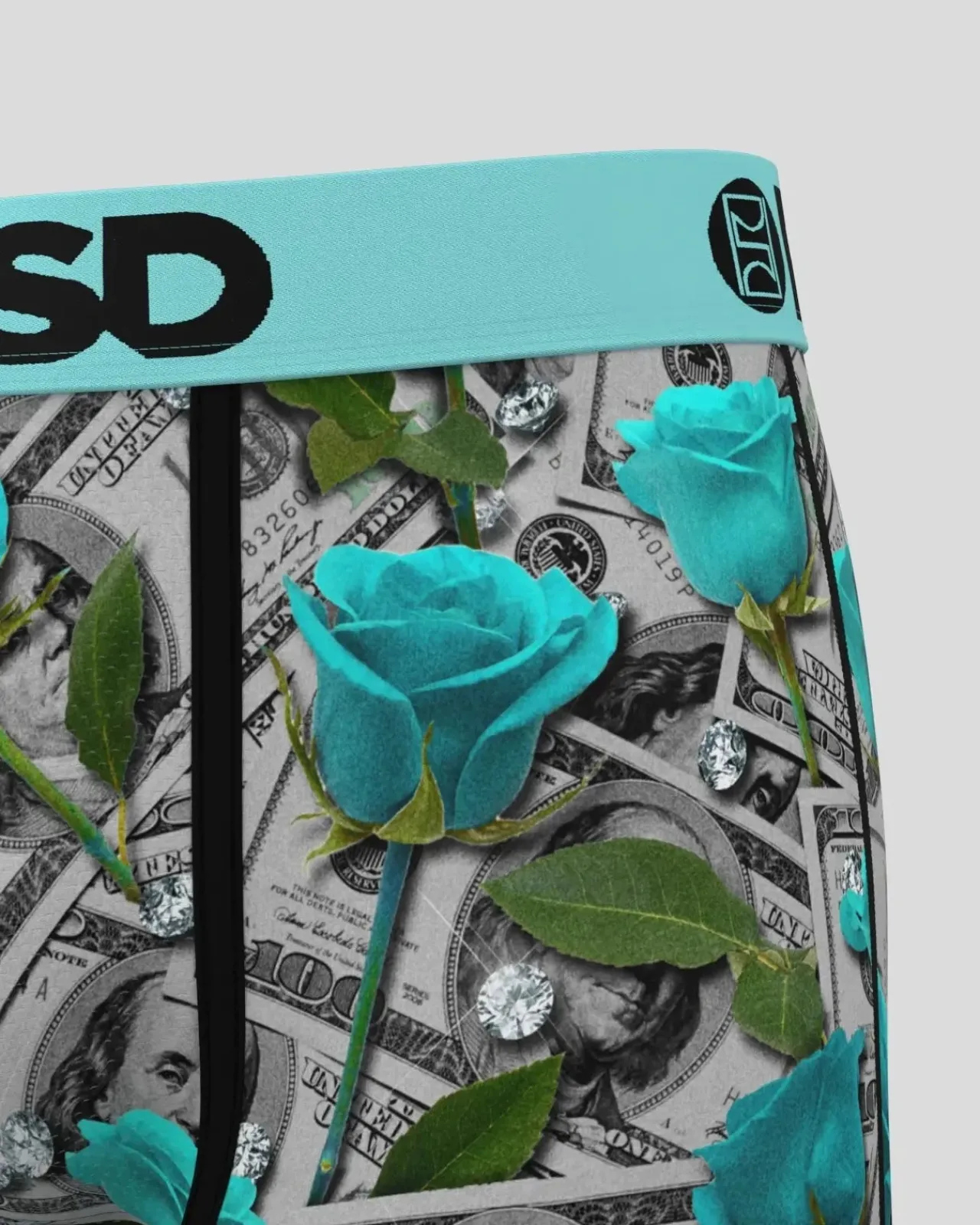 PSD Core Standard|Mid Length 5"*Cash & Roses Teal