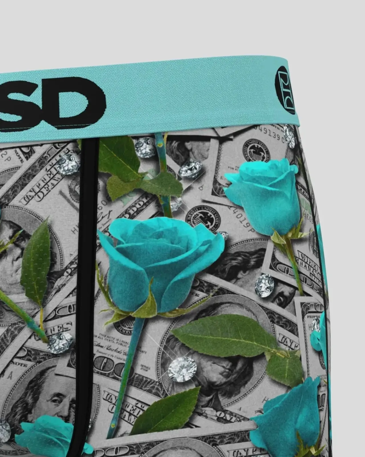 PSD Core Standard|Standard Length 7"*Cash & Roses Teal