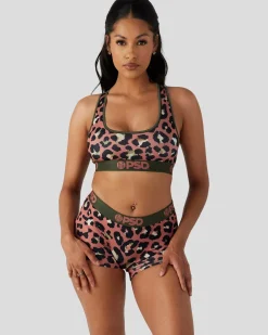 Women PSD Sports Bra|Core Standard*Cheetah Dye