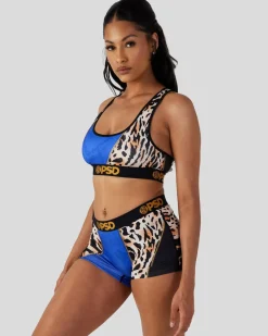 Women PSD Sports Bra|Core Standard*Contour Tiger