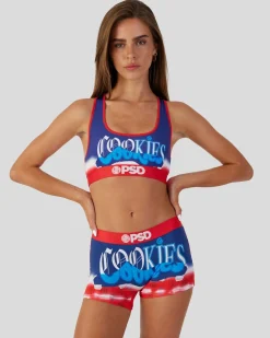 Women PSD Sports Bra|Core Standard*Cookies - Echelon