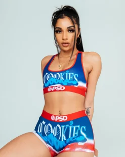 Women PSD Sports Bra|Core Standard*Cookies - Echelon