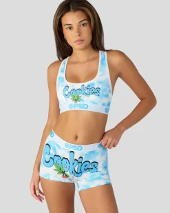 Women PSD Sports Bra|Core Standard*Cookies - Happy