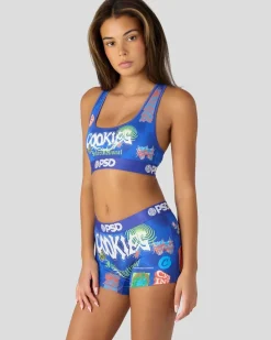 Women PSD Sports Bra|Core Standard*Cookies - Highest