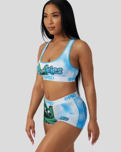 Women PSD Sports Bra|Core Standard*Cookies - Nugg'n