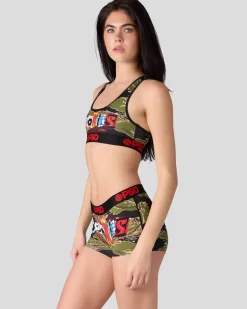 Women/BOY PSD Boy Shorts|Core Standard*Cookies - Ransom Camo