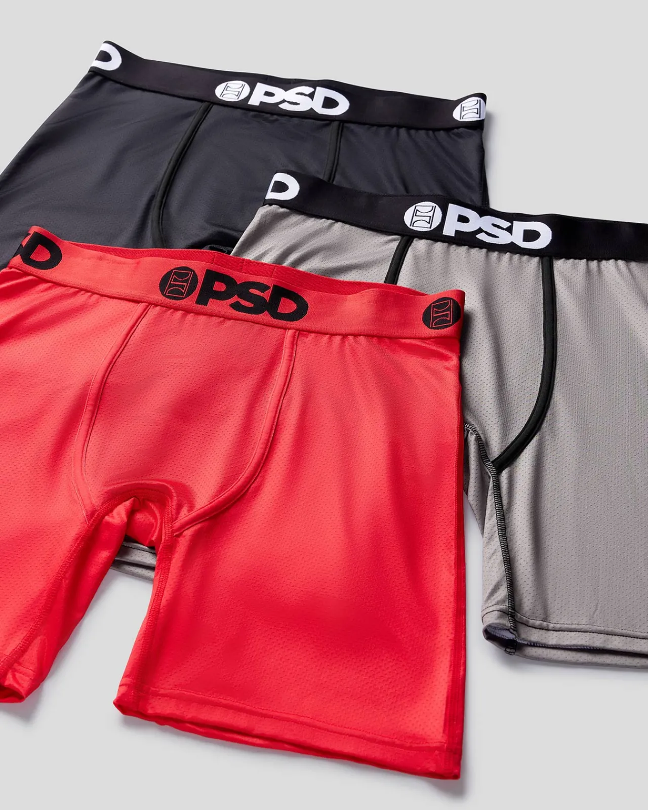 PSD Coolmesh|Packs*Cool Mesh 3 Pack - Red/Gray/Black