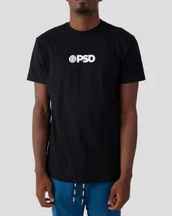 Women PSD Unisex Tee's & Hoodies|Tee's*Core Logo Tee - Black