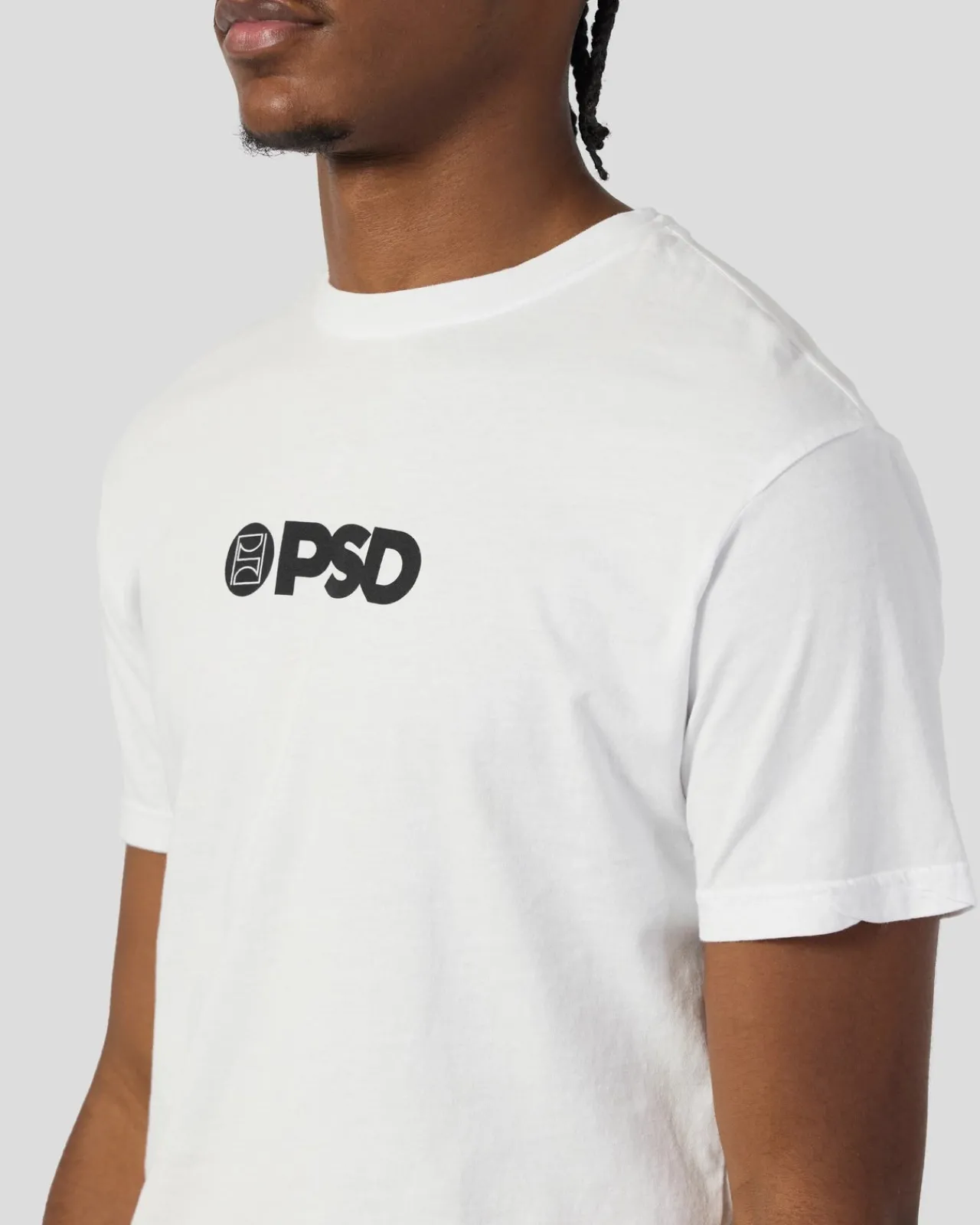 Women PSD Unisex Tee's & Hoodies|Tee's*Core Logo Tee - White