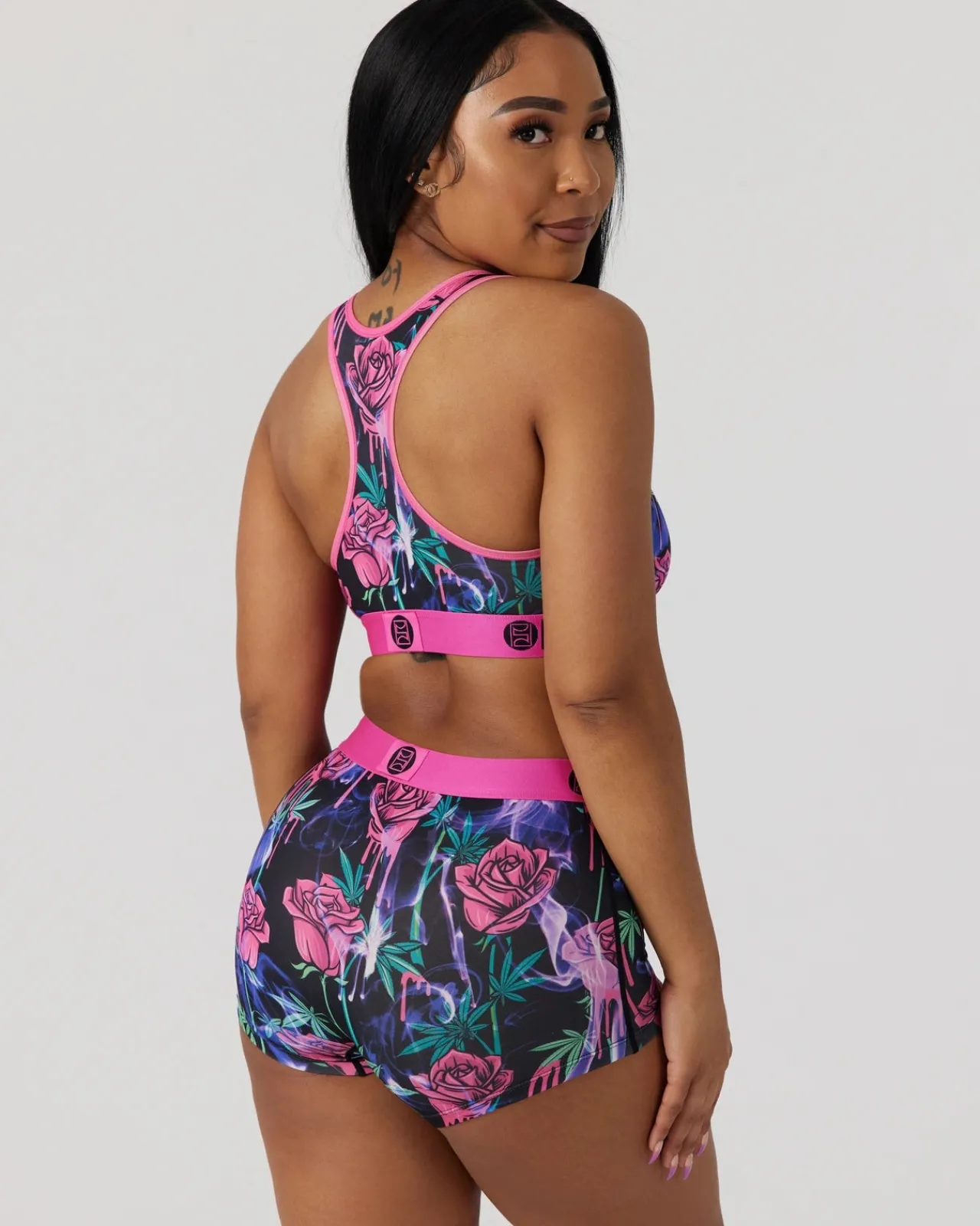 Women PSD Sports Bra|Core Standard*Drippin' Smoke