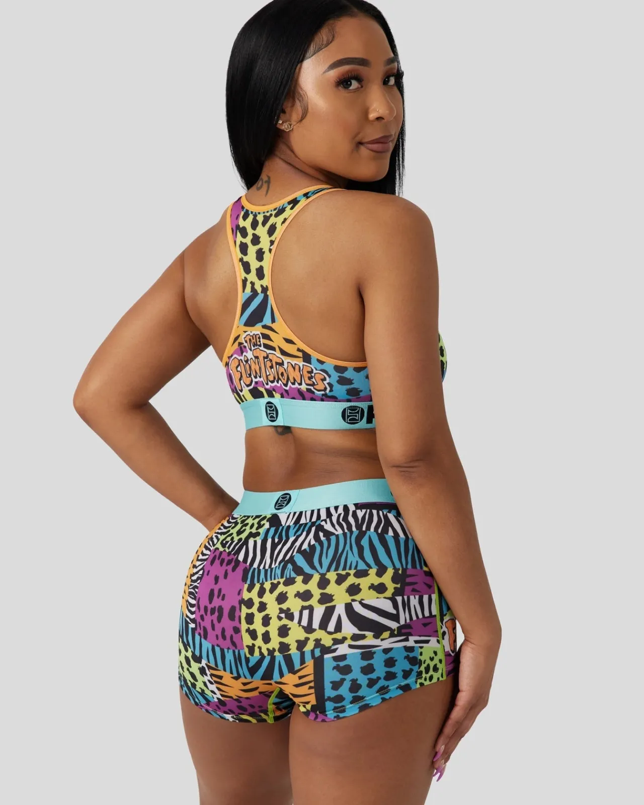 Women PSD Sports Bra|Core Standard*Flintstones - Bedrock