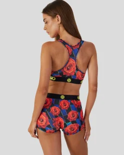 Women PSD Sports Bra|Core Standard*Floral Racer