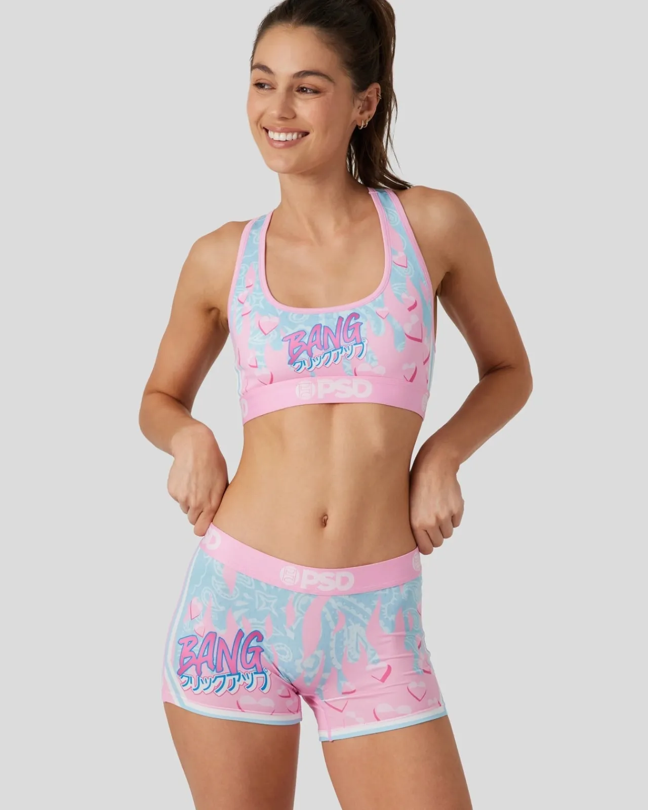 Women PSD Sports Bra|Core Standard*Fredo Bang - Paisley
