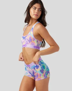 Women PSD Sports Bra|Core Standard*Garden Glitch