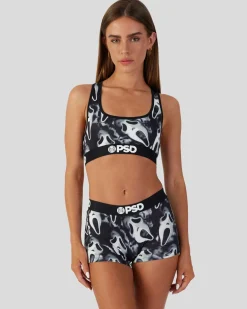 Women/BOY PSD Boy Shorts|Core Standard*Ghost Face - Dark