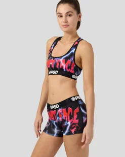 Women/BOY PSD Boy Shorts|Core Standard*Ghost Face - Hype