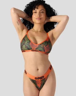 Women PSD Tanga|Core Standard*Green Snake