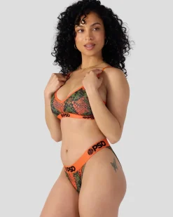 Women PSD Tanga|Core Standard*Green Snake