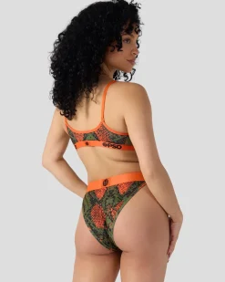 Women PSD Tanga|Core Standard*Green Snake