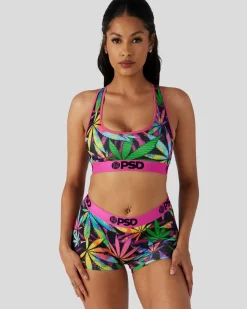 Women PSD Sports Bra|Core Standard*Happy High