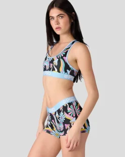 Women PSD Sports Bra|Core Standard*Happy Shrooms