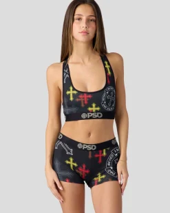Women PSD Sports Bra|Core Standard*Heart