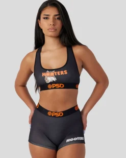 Women/BOY PSD Boy Shorts|Core Standard*Hooters - Uniform Black